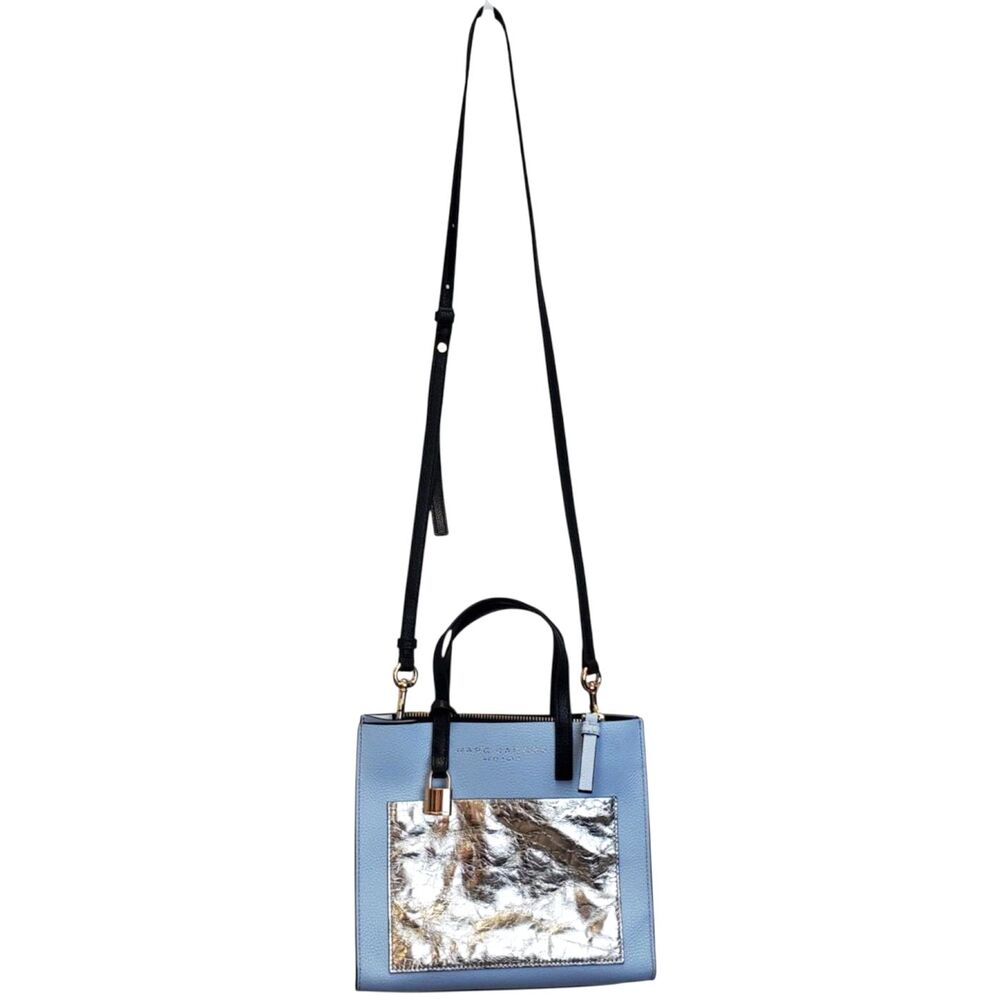 Marc Jacobs Mini Grind Colorblock Light Blue & Go… - image 7